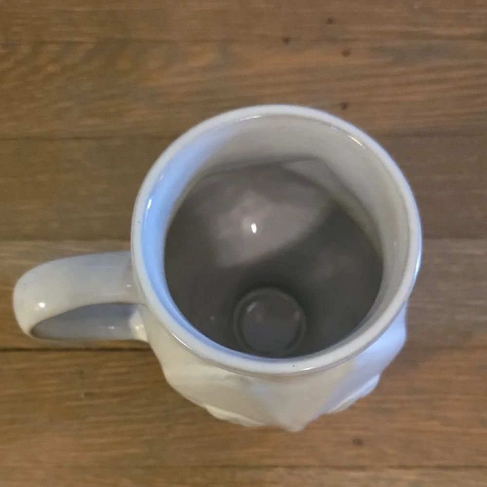Jonathan Adler -Cat Utopia 3D Light Grey Mug 12oz
